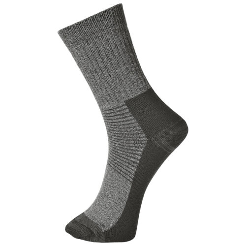 SK11-GR Portwest Thermal zokni - szürke