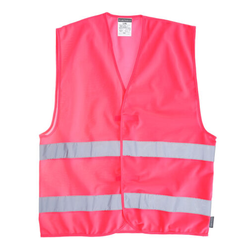 F474 Portwest Iona™ jól láthatósági mellény - rózsaszín