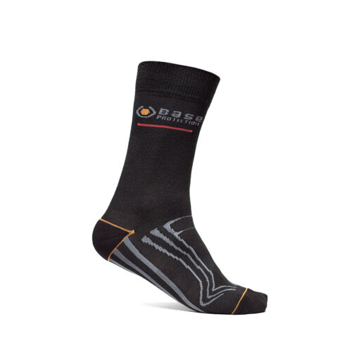 B2101-BK BASE Safety 600 boka zokni (6 pár) - fekete