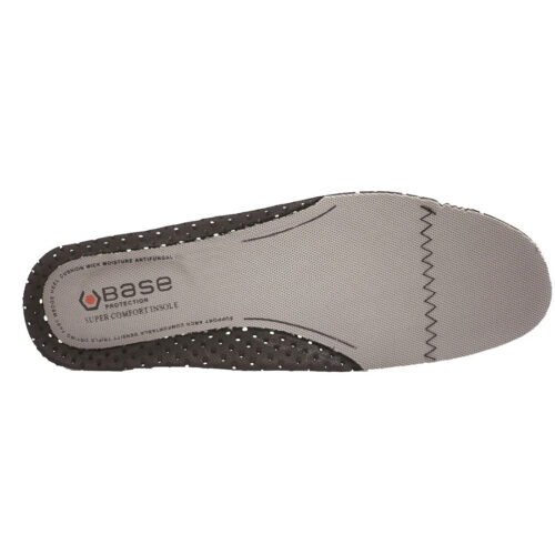 B6201-BK BASE Super Comfort Footbed - fekete