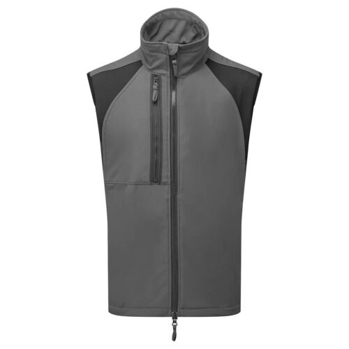 CD876-MG Portwest WX2 Softshell Gilet (2L) mellény - metál szürke