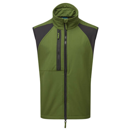 CD876-OG Portwest WX2 Softshell Gilet (2L) mellény - oliva