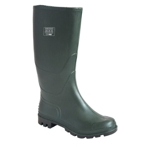 FW90-GN Portwest PVC Wellington, kapli nélküli munkacsizma - zöld