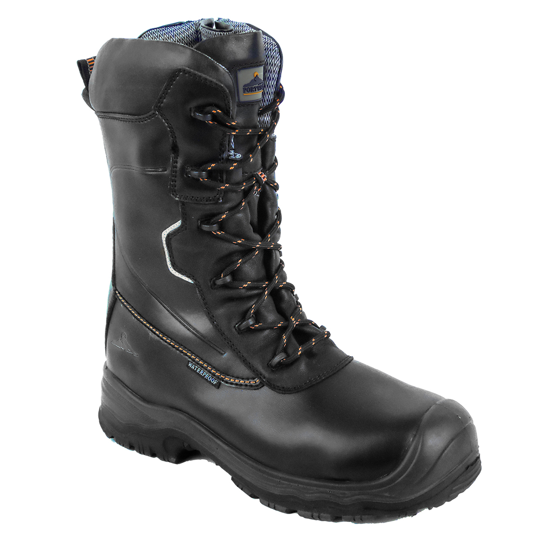 FD01-BK Portwest Tractionlite S3 fémmentes 10(25 cm) védőbakancs, S3 HRO - fekete