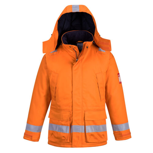 FR59-OR Portwest FR Anti-Static télikabát - narancs