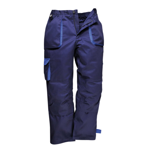 TX16-NA Portwest Texo Contrast bélelt nadrág - tengerészkék