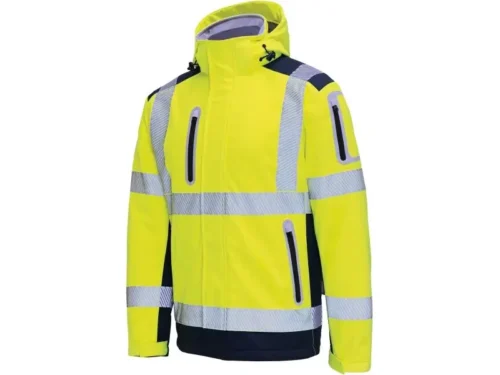 VIZWELL 3 az 1-ben láthatósági softshell kabát