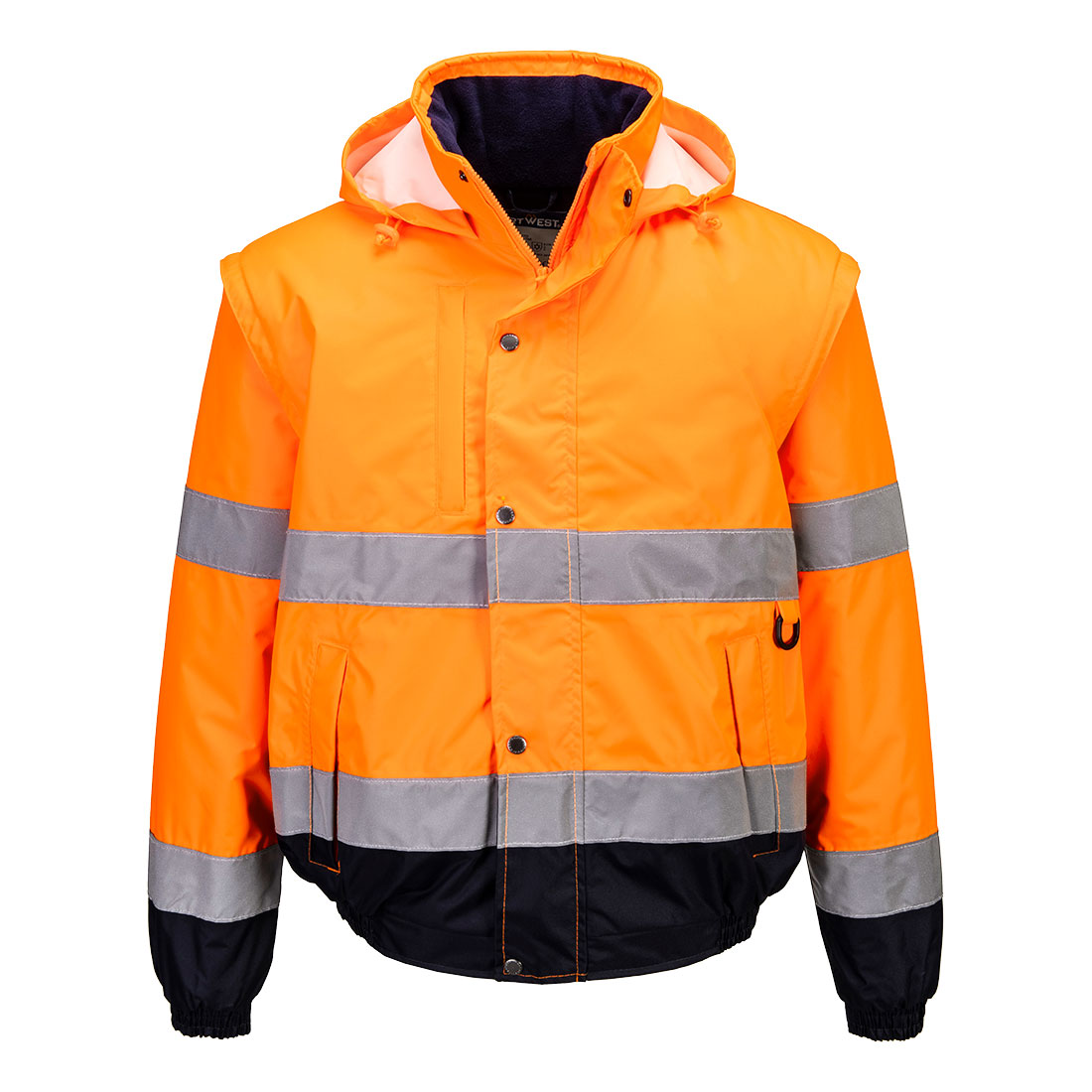 C468-OR Portwest Hi-Vis 2 az 1-ben kabát - narancs