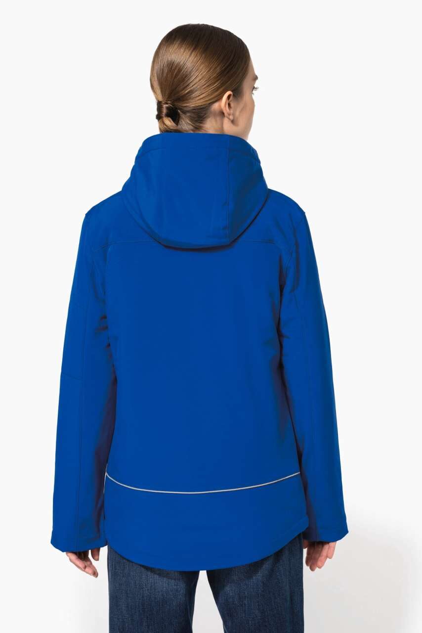 NŐI KAPUCNIS SOFTSHELL BÉLELT PARKA (KA651) - Image 12