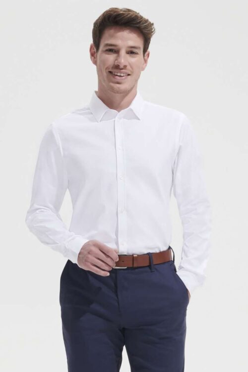 SOL'S BRODY MEN - HERRINGBONE SHIRT (SO02102)