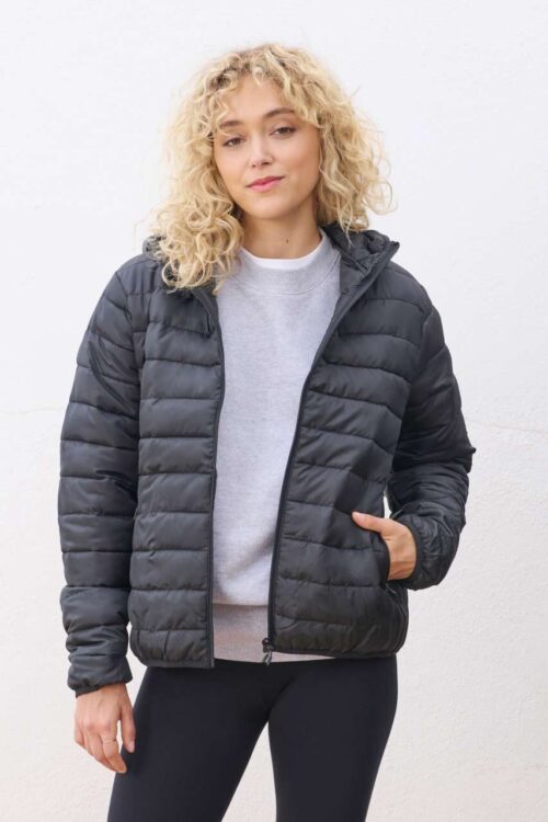 SOL'S STREAM HOODED WOMEN - LIGHTWEIGHT KAPUCNIS BÉLELT KABÁT (SO04445)